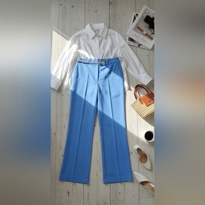ANNE KLEIN SKY BLUE TROUSERS Size 2  Retail $89